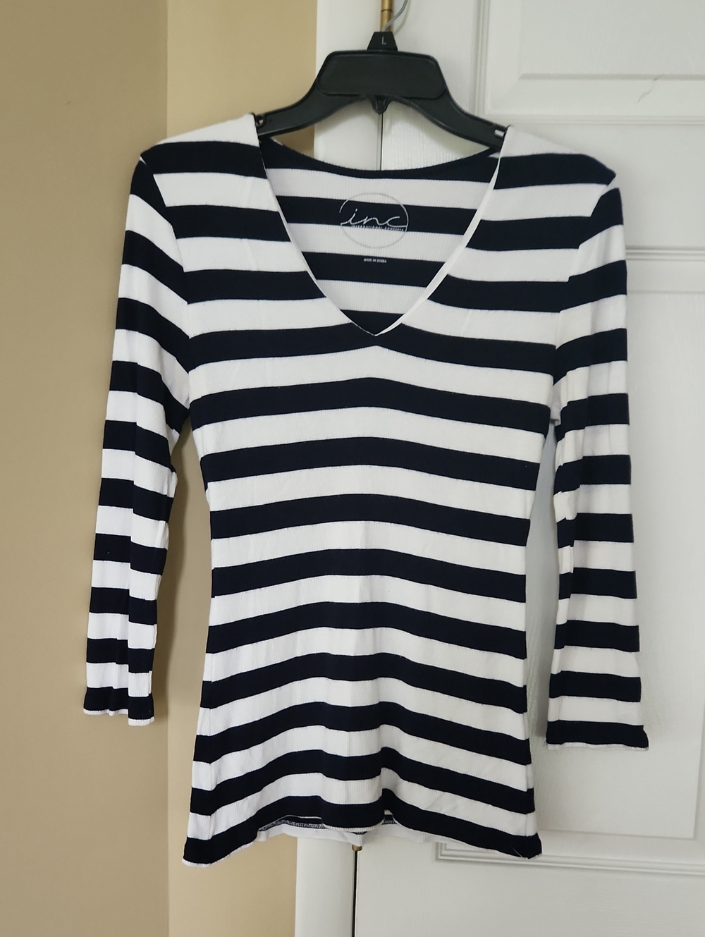 INC Long Sleeve Top, Large